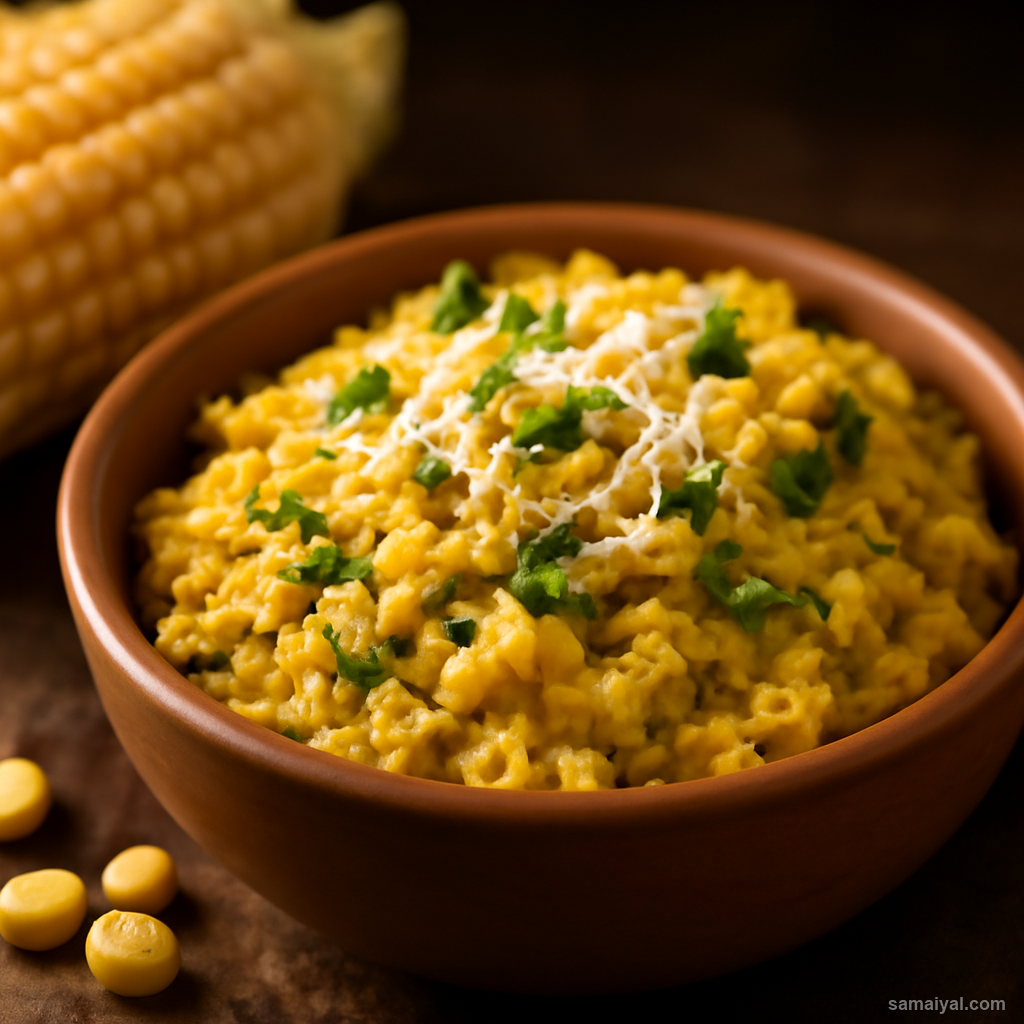 Madhya Pradesh Bhutte Ka Kees Grated Corn Snack