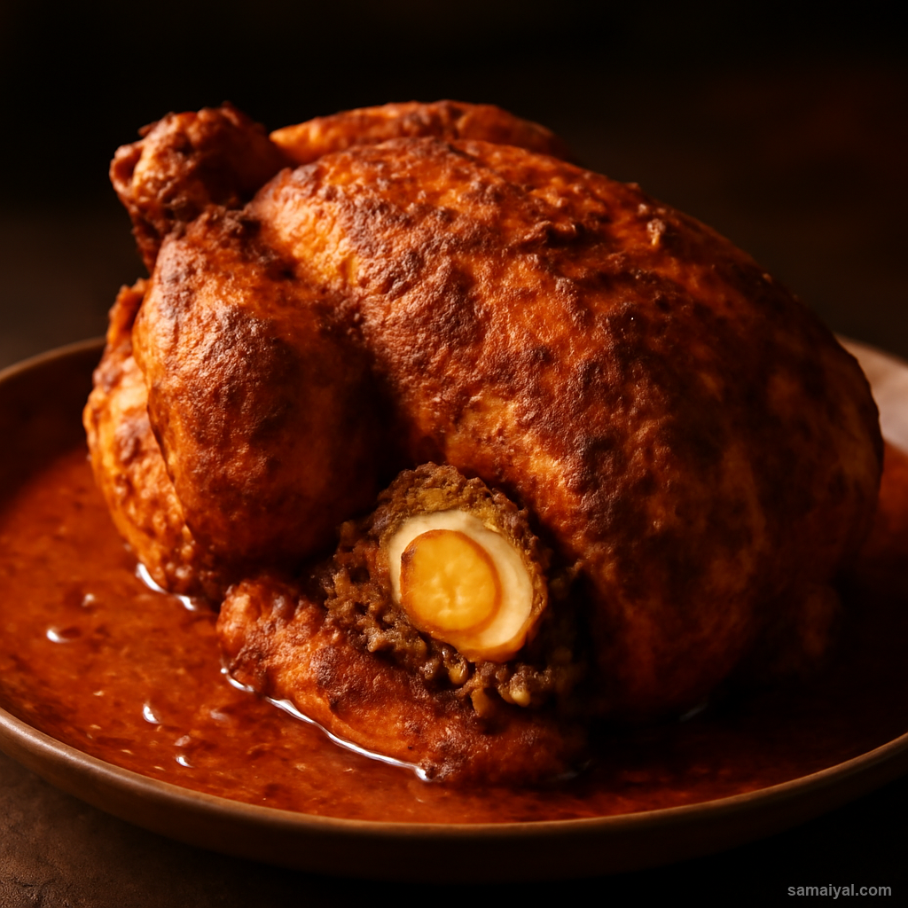 Madhya Pradesh Murgh Musallam Whole Spiced Roast Chicken Bhopal