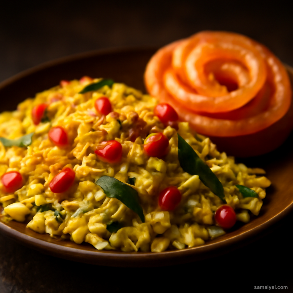 Madhya Pradesh Poha Indori Style Breakfast