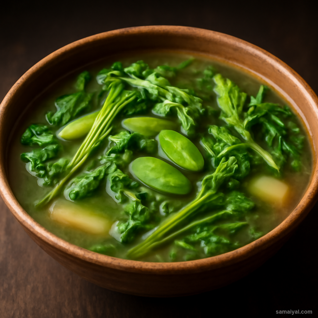 Manipur Chamthong Watercress Yongchak Vegetable Stew Daily