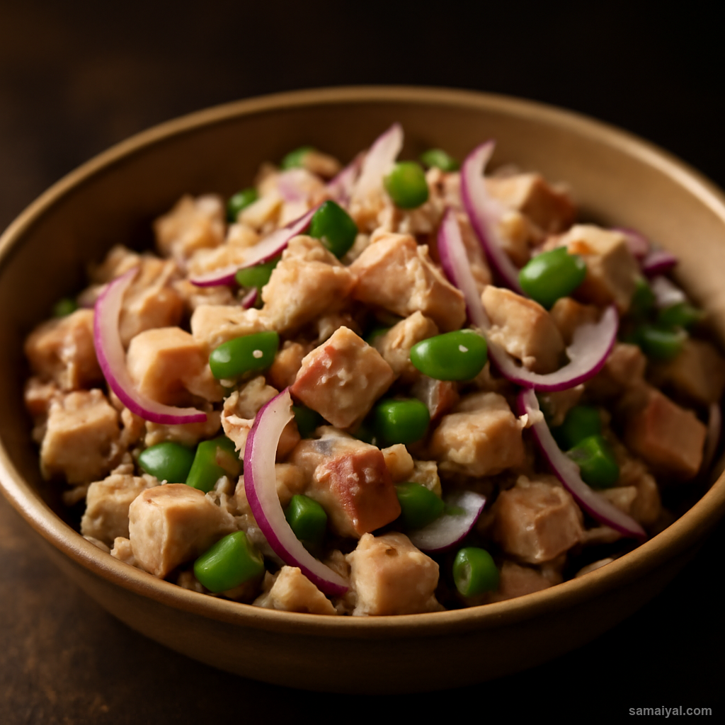 Meghalaya Doh Khleh Pork Onion Ginger Raw Salad Khasi