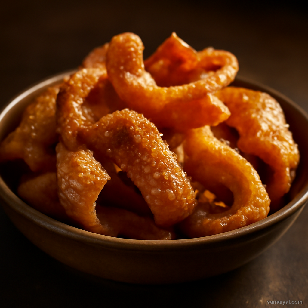 Meghalaya Doh Seng Pork Skin Crackling Khasi Rendered