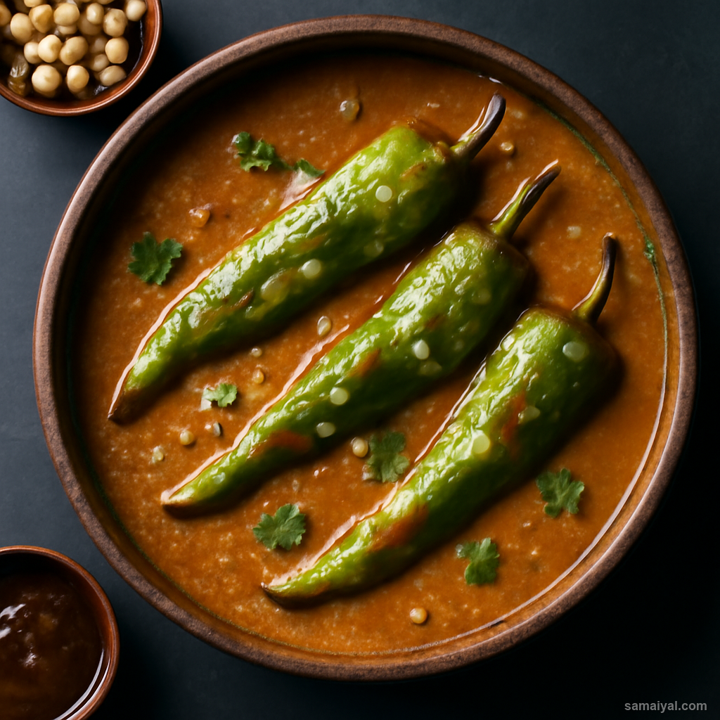 Mirchi Ka Salan Chilli Peanut Curry