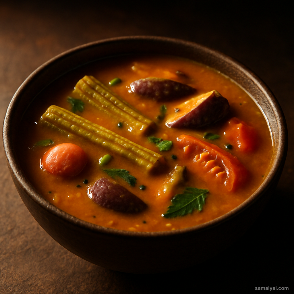 Mixed Vegetable Sambar