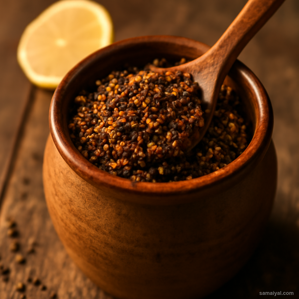Mizoram Mizo Mustard Chutney Rawt Sa Local Condiment
