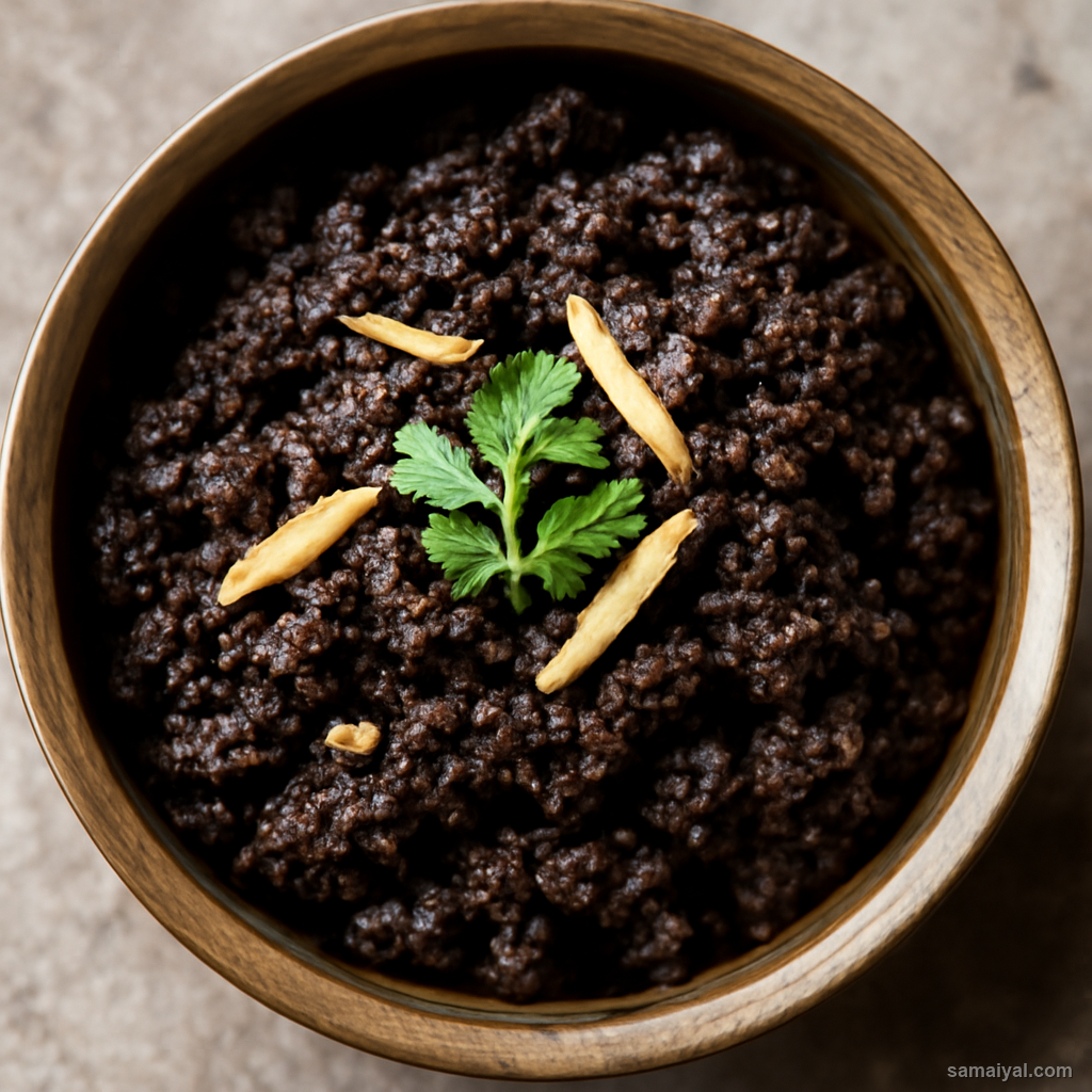 Mizoram Mizo Pork Blood Black Pudding Preparation Traditional