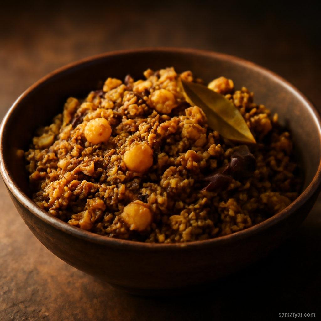 Mochar Ghonto Banana Flower Stir Fry Bengal