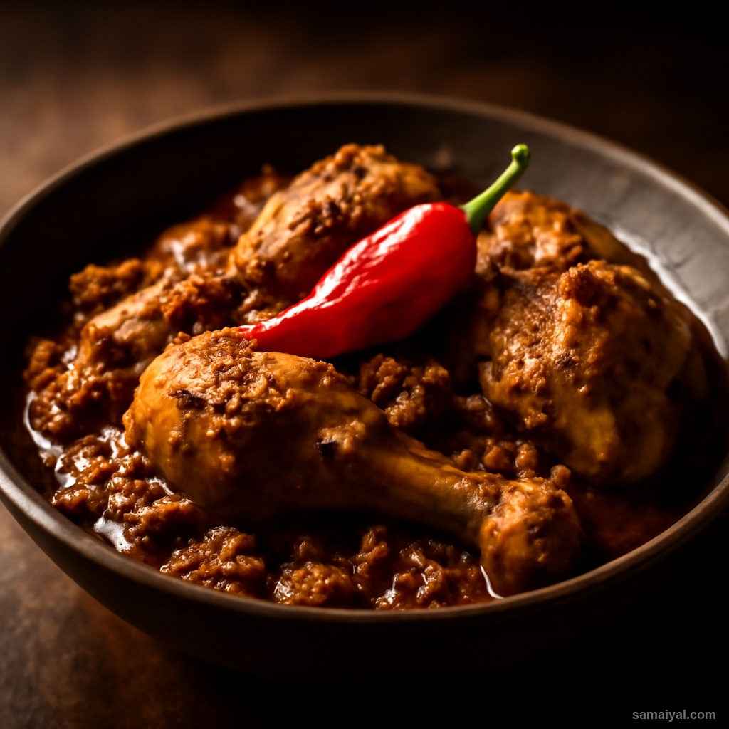 Nagaland Chicken Naga Style Ghost Pepper