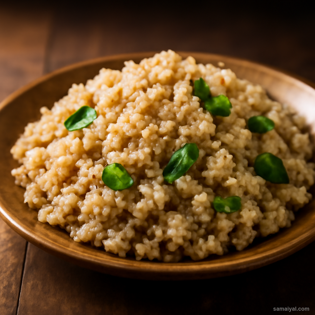 Nalgonda Jonna Pindi Upma Sorghum Breakfast
