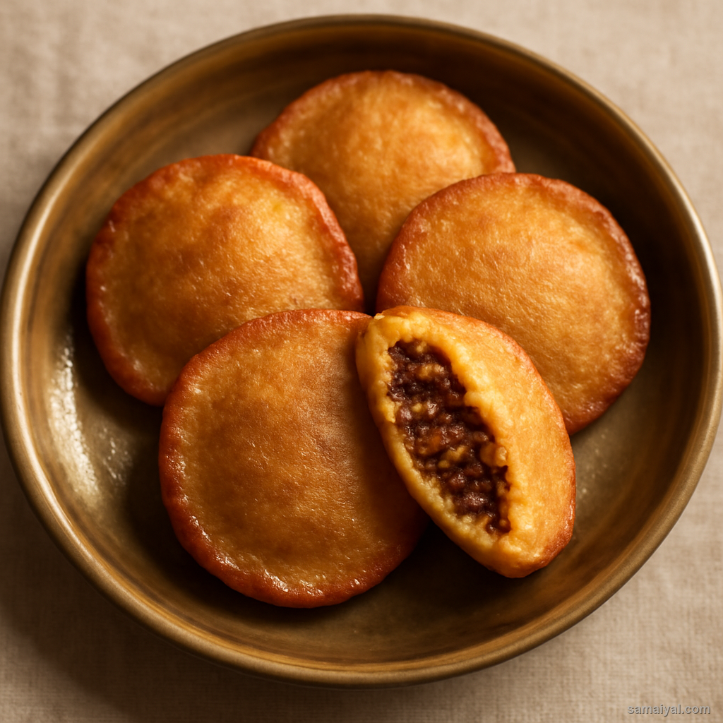 Odisha Kakara Pitha Fried Sweet Rice Coconut Pancake Odia