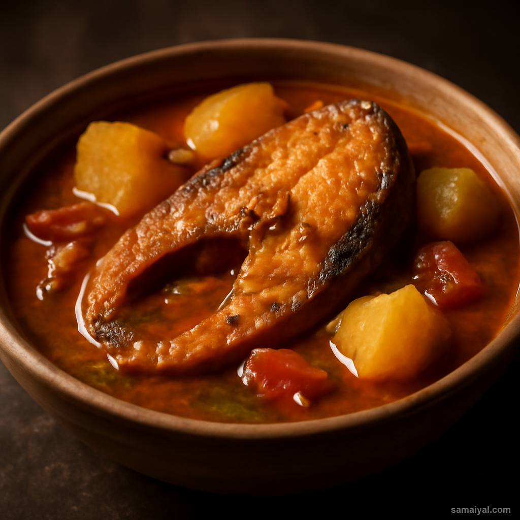 Odisha Macha Tarkari Odia Fish Potato Tomato Everyday Curry