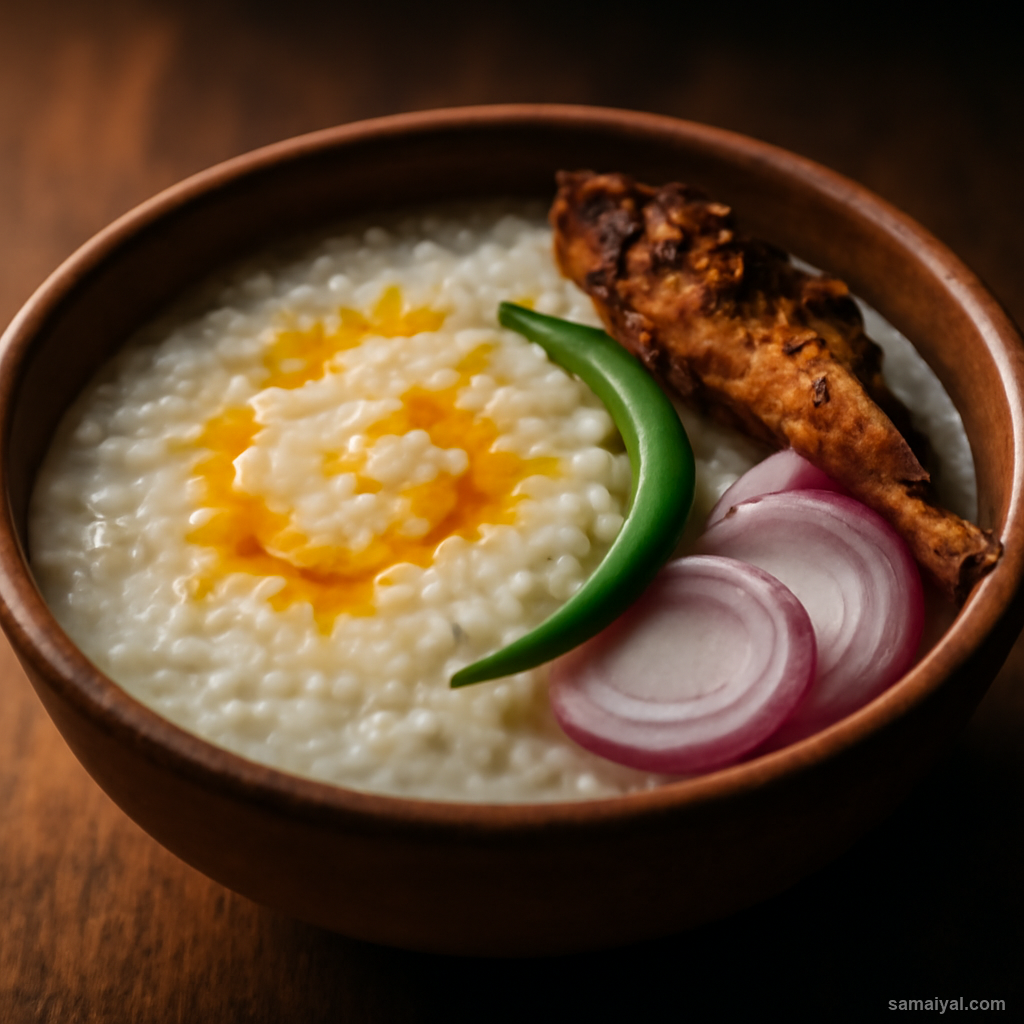 Odisha Pakhal Bata Fermented Rice Breakfast Simple
