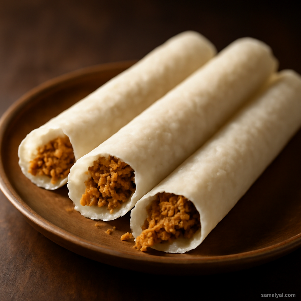 Pani Pitha Rice Crepe