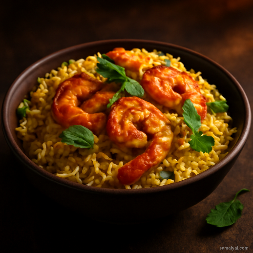 Prawn Biryani Kerala