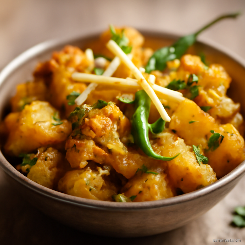 Punjabi Aloo Gobi Sabzi Dhaba Winter Version