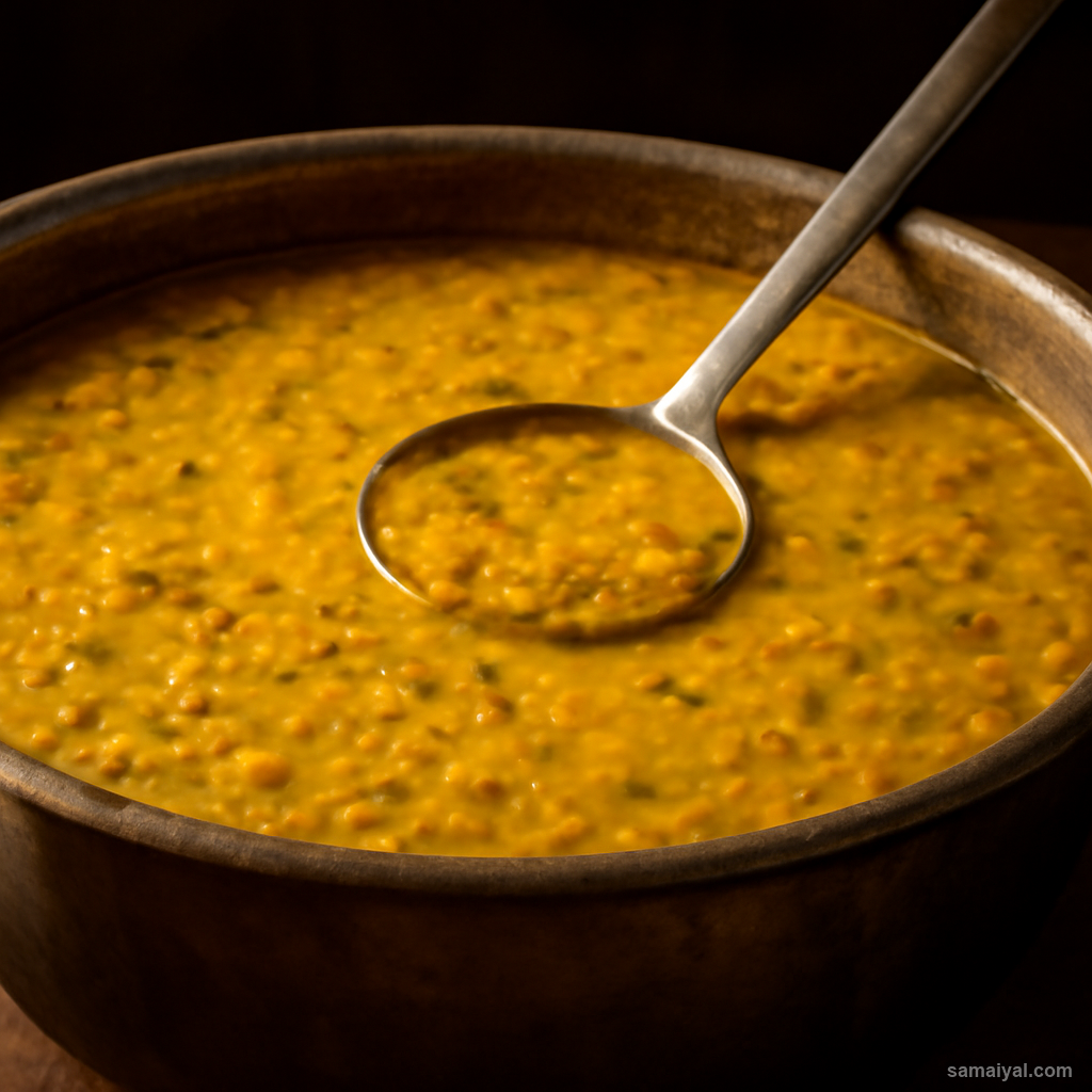 Punjabi Langar Dal Gurdwara Community Simple Wholesome