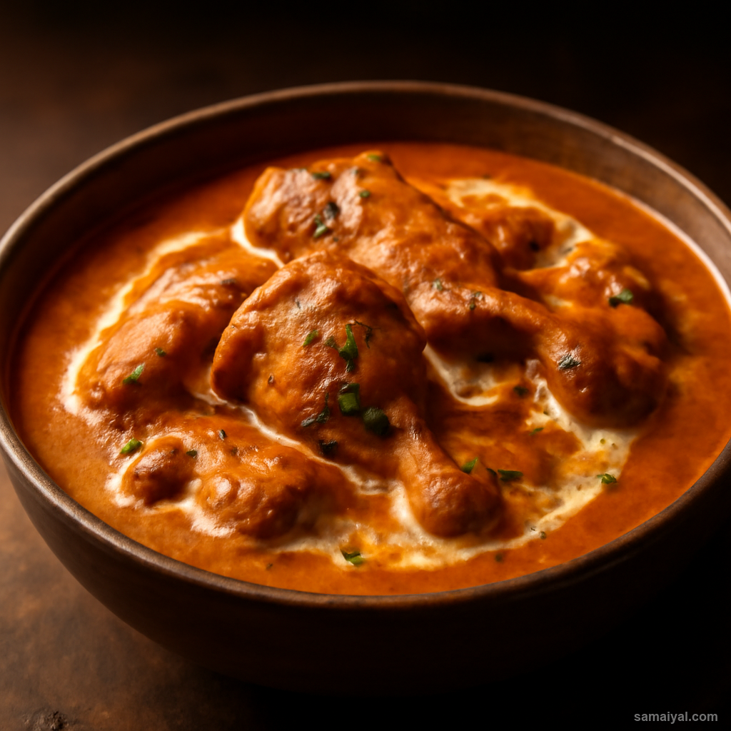 Punjabi Murgh Makhani Wedding Style Butter Chicken
