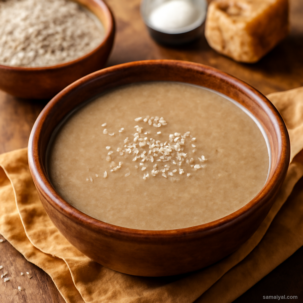 Rajasthani Bajre Ki Raab Pearl Millet Porridge