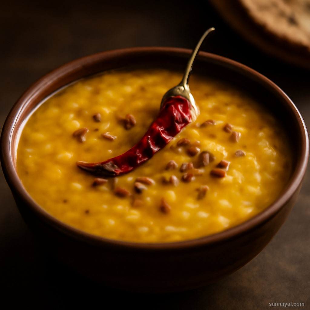 Rajasthani Mogar Dal Yellow Lentil Marwari Style