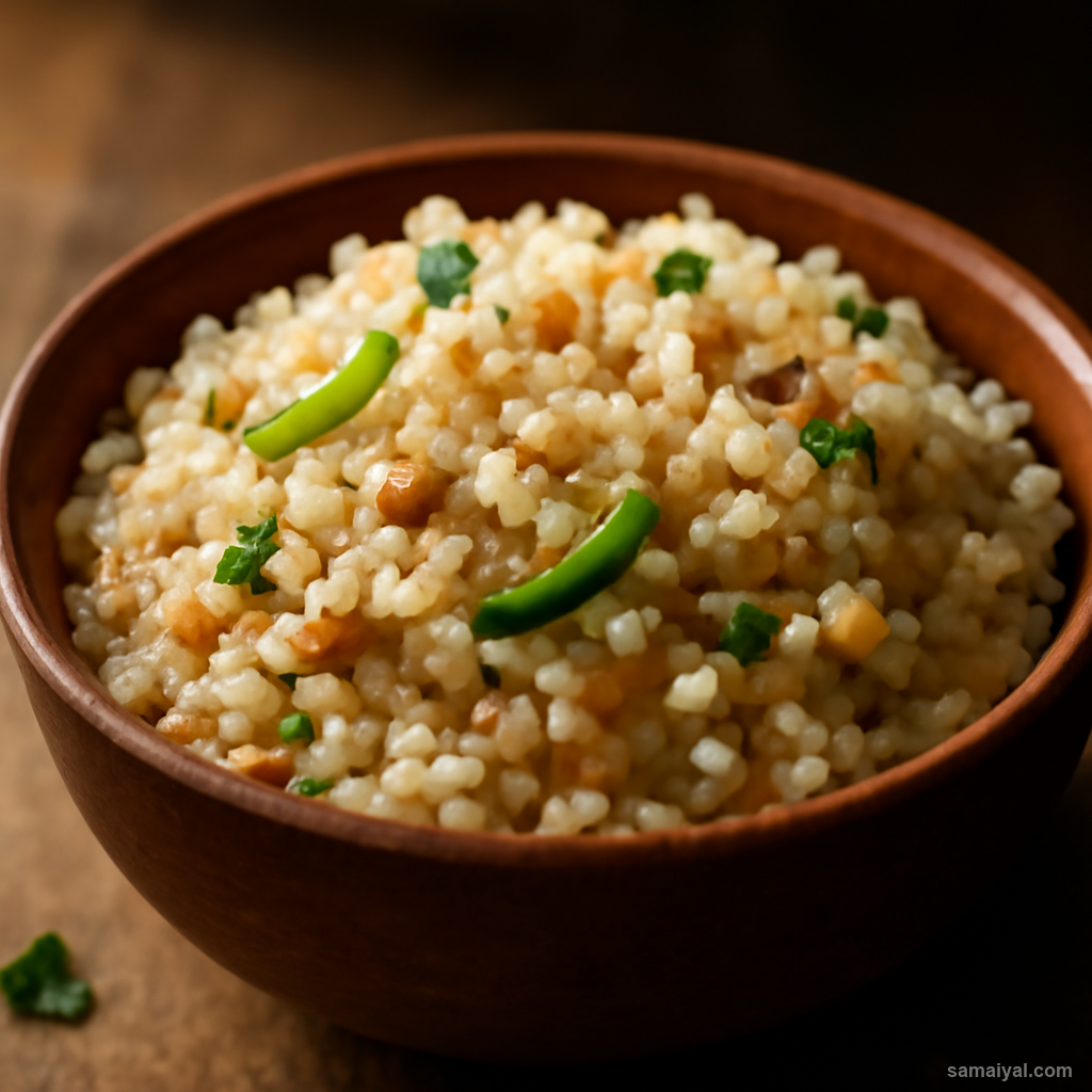 Sabudana Khichdi Fasting Dish