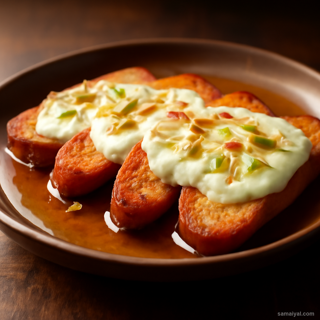 Shahi Tukda Punjabi Bread Dessert