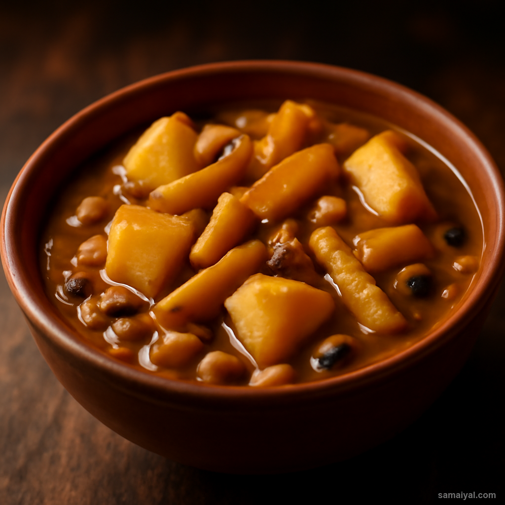 Sikkim Aloo Tama Bamboo Shoot Potato Black Eye Bean Curry