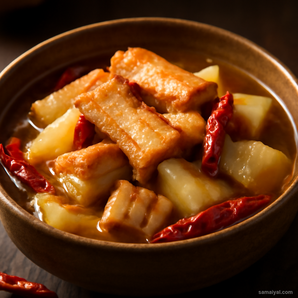 Sikkim Phagshapa Pork Dried Chilli Radish Mountain Stew