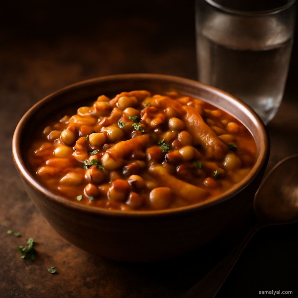 Sikkim Tama Bodi Tarkari Bamboo Bean Curry Nepali Classic
