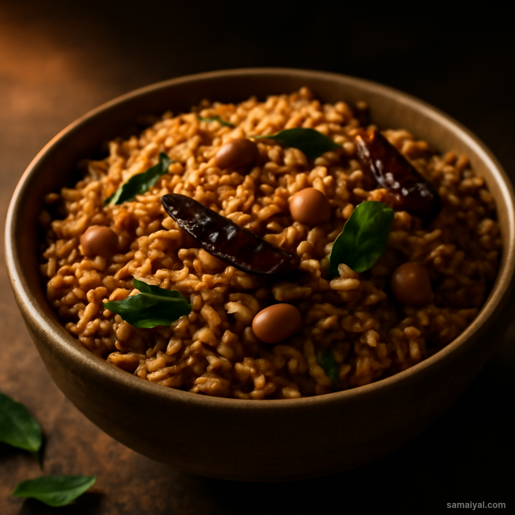 Tamarind Rice Andhra Prasad