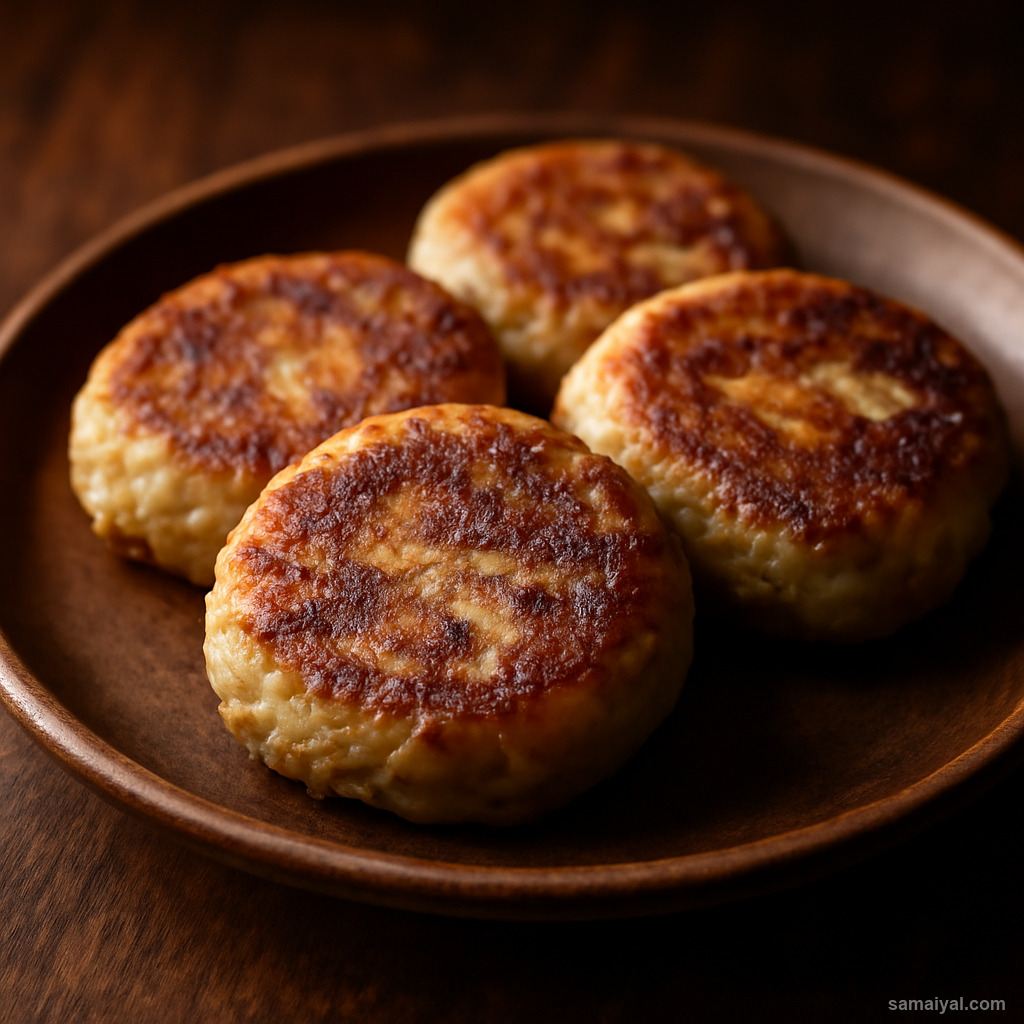 Taro Fried Cakes Arunachal