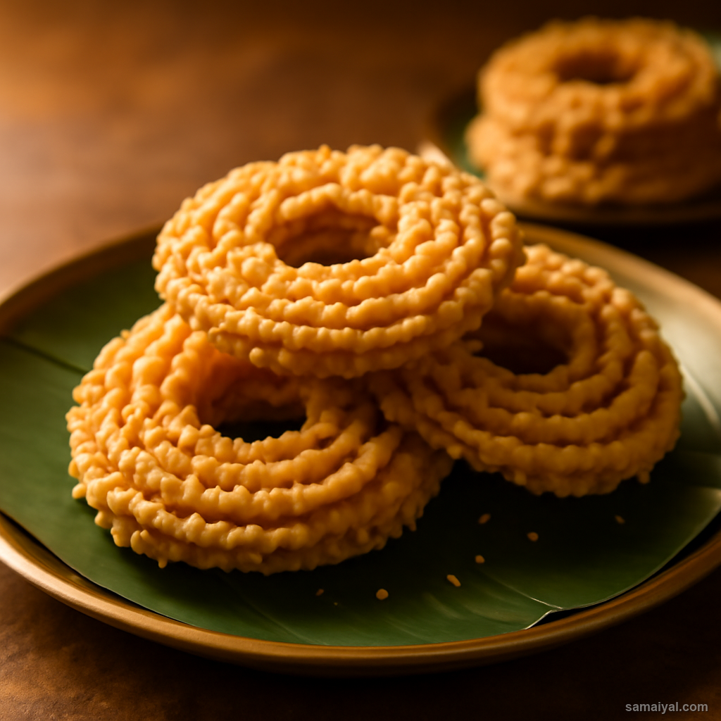 Telangana Sakinalu Rice Sesame Crispy Festival Ring Sankranti