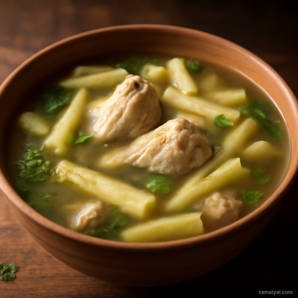 Tribal Bamboo Chicken Soup