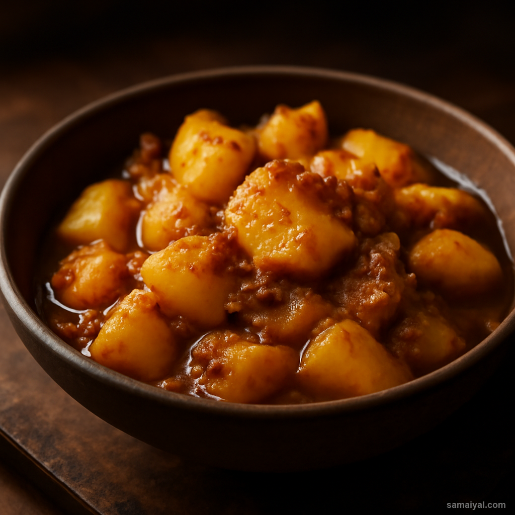 Tripura Berma Aloo Fermented Fish Potato Everyday Curry