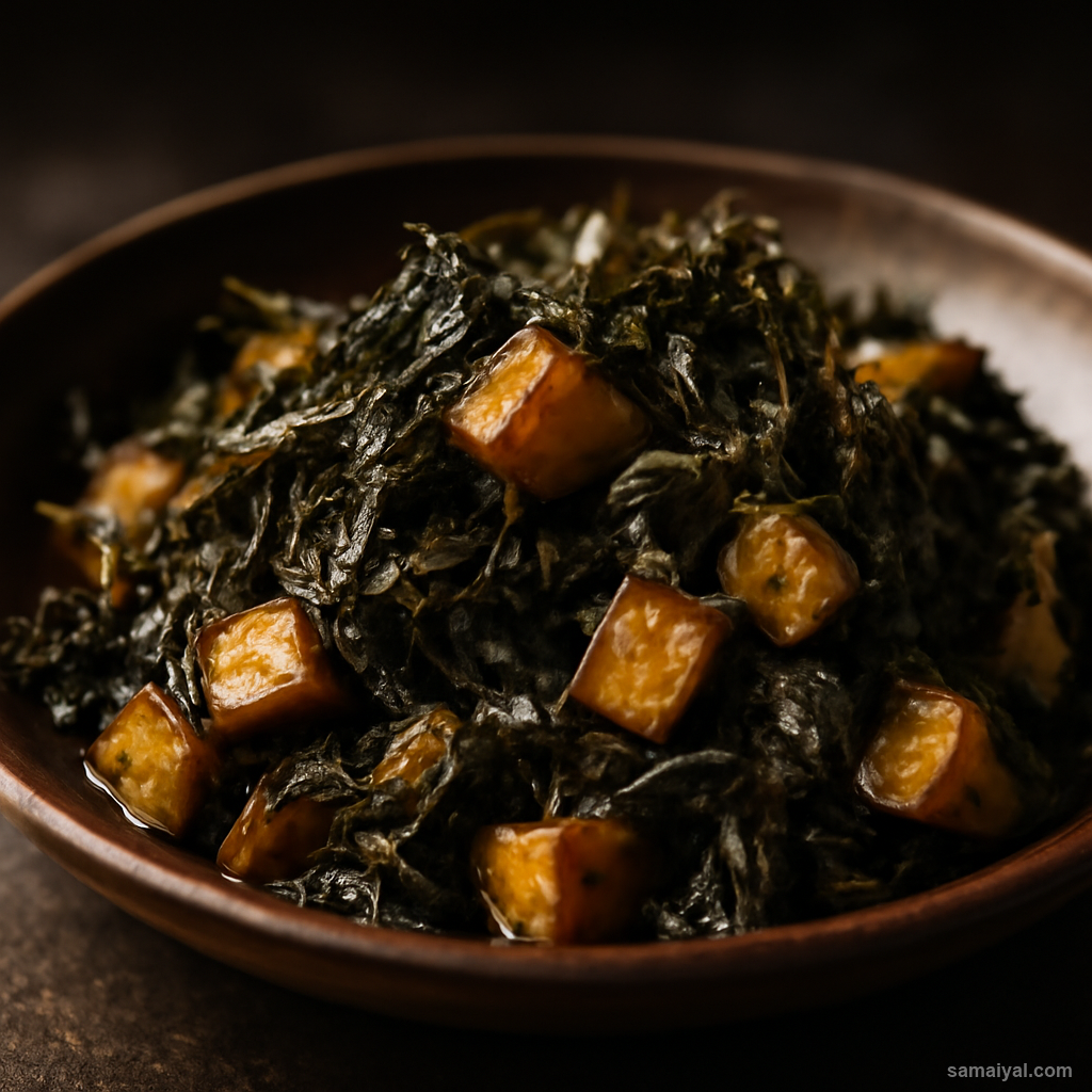 Tripura Neem Pata Begun Bitter Leaves Brinjal Tripuri Stir