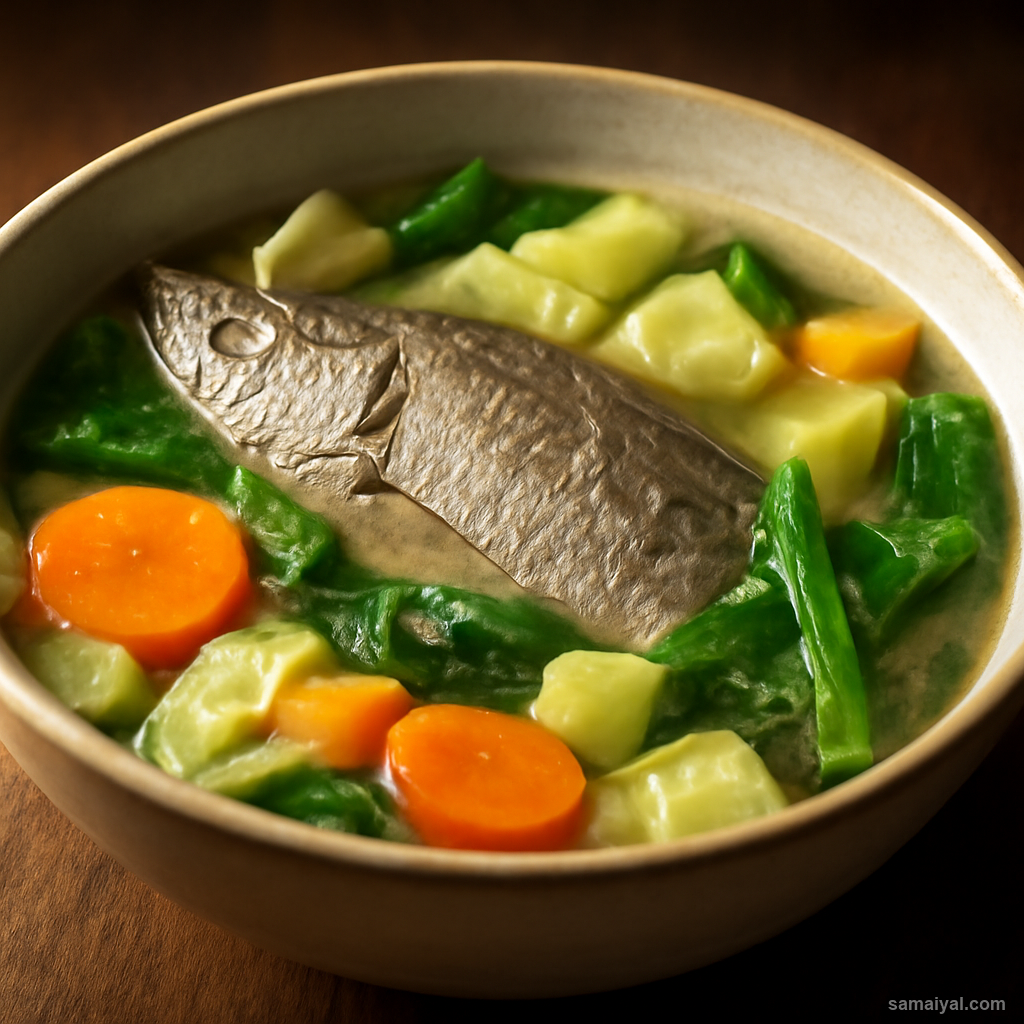 Tripura Nga Atoiba Light Fish Vegetable Broth One Bowl