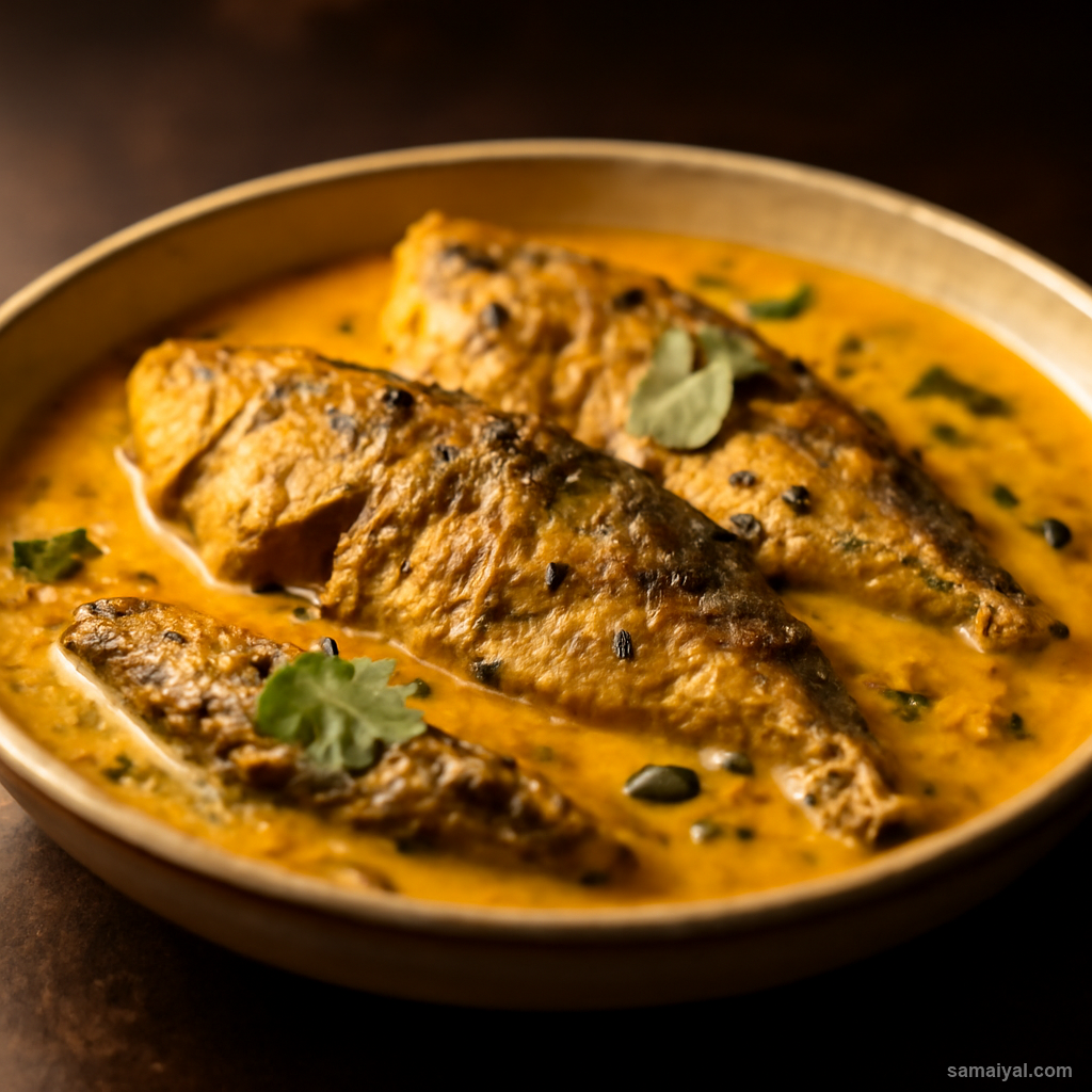 Tripura Panch Furon Doi Maach Five Spice Fish Yogurt Bengali