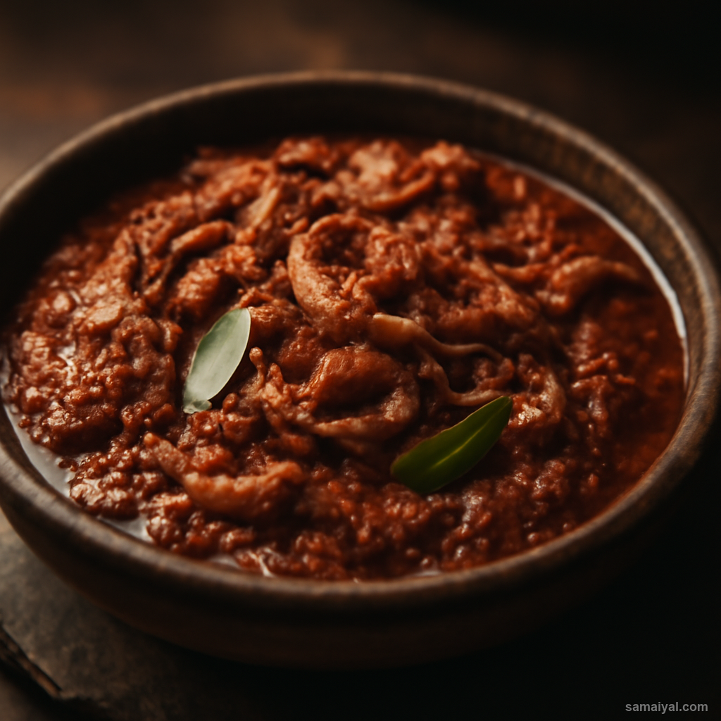 Unakka Chemmeen Curry