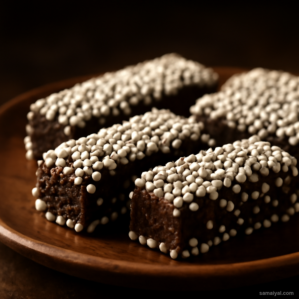 Uttarakhand Bal Mithai Chocolate Fudge Almora Sweet