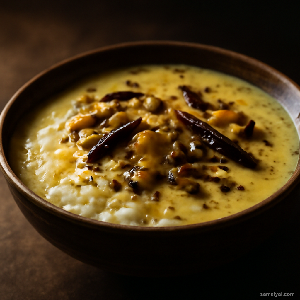Uttarakhand Jholi Thin Yogurt Pahadi Kadhi Mustard Tempered