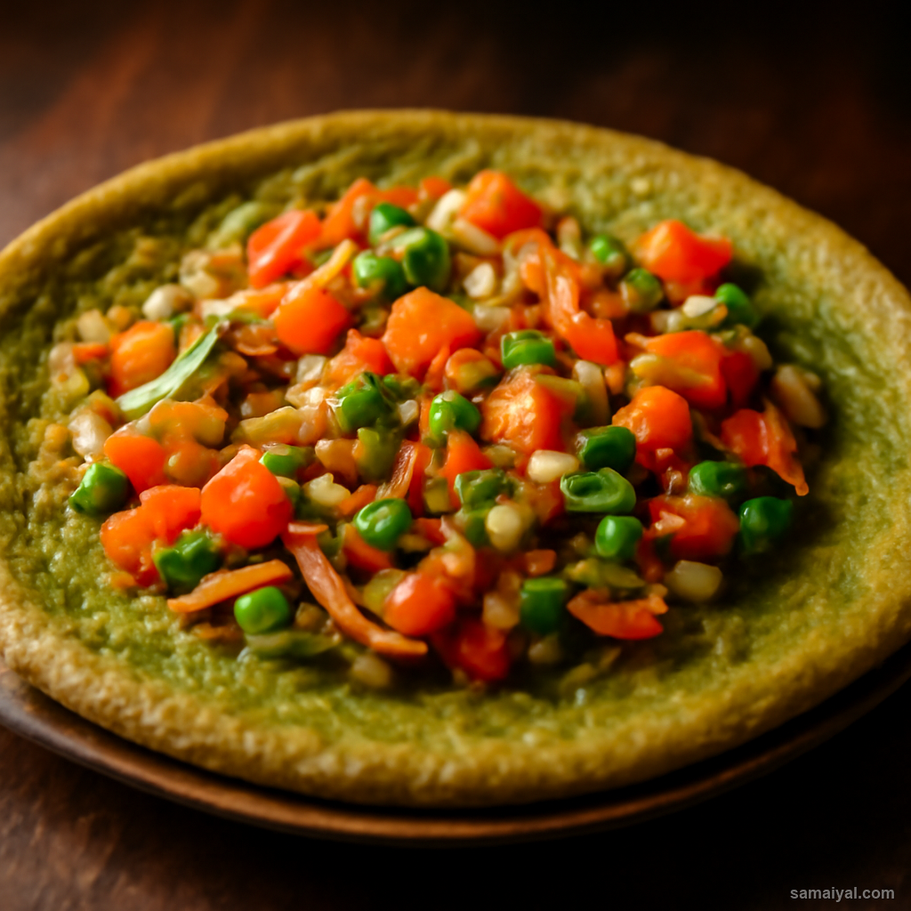 Vegetable Pesarattu